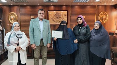 أمل الموجي.. رمز الالتزام والإخلاص في إدارة التربية الخاصة بدمياط