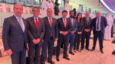 وزير الشباب والرياضة يشهد حفل افتتاح بطولة كأس العرب في قطر