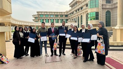 مشاركة فعالة لطلاب إعلام بني سويف الأهلية بمؤتمر MSA 