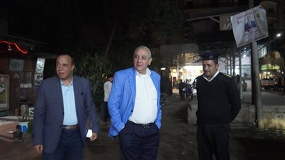 جولة ليلية مفاجئة لمحافظ الغربية لمتابعة أعمال النظافة ورفع الإشغالات في طنطا