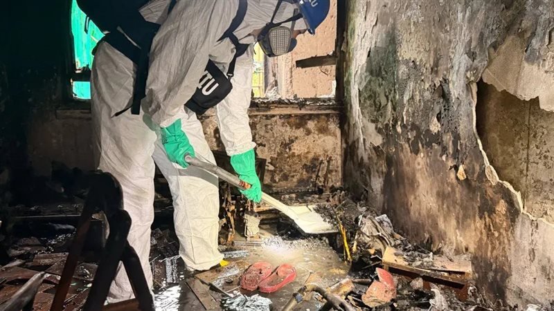 داخل شقق المجمع السكني