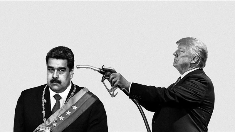 ترامب والرئيس الفنزويلي