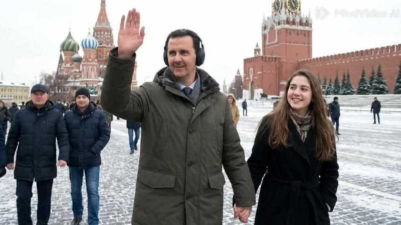 بشار الأسد في موسكو