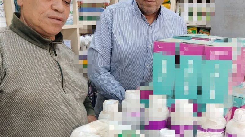 ضبط 30 شيكارة ملح