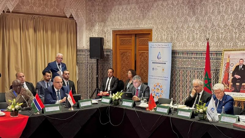 وزير الموارد المائية