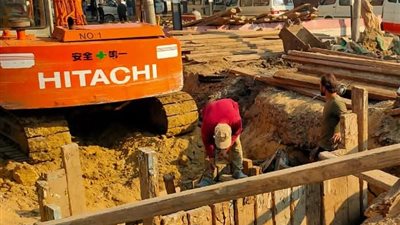 محافظ الغربية يتابع أعمال مشروع الصرف الصحي بمنشية التحرير بسمنود