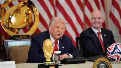 الجمعة المقبل.. ترامب يشهد قرعة كأس العالم لكرة القدم 2026