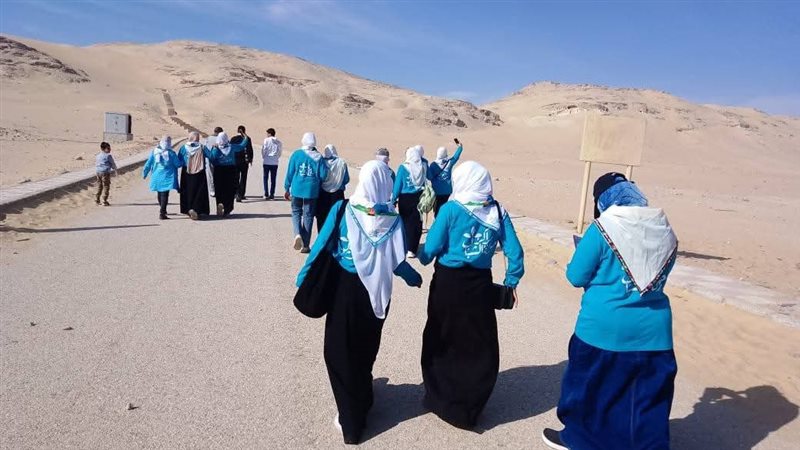 خلال الزيارة