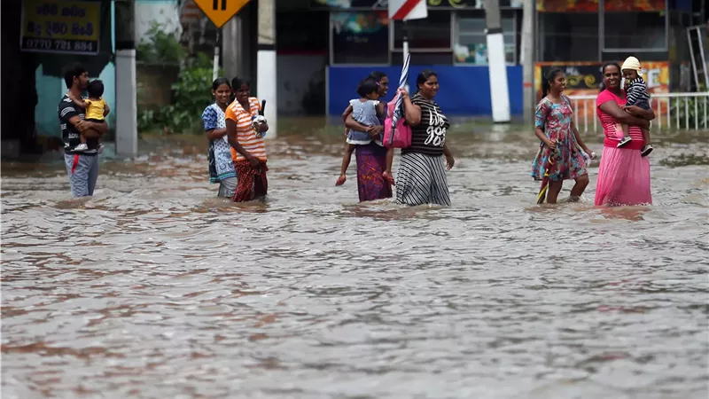 فيضانات سريلانكا