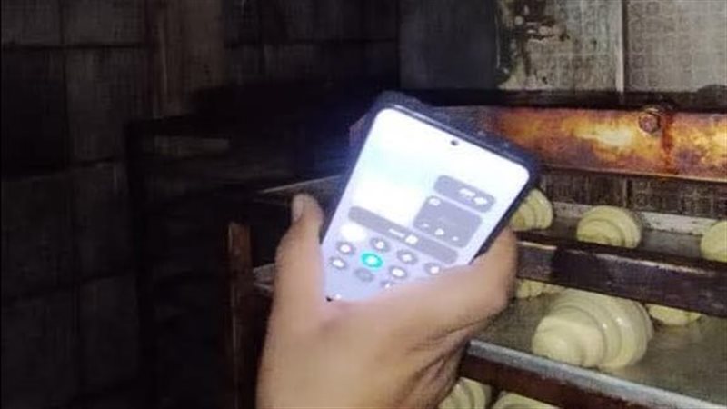 جانب من المخبز