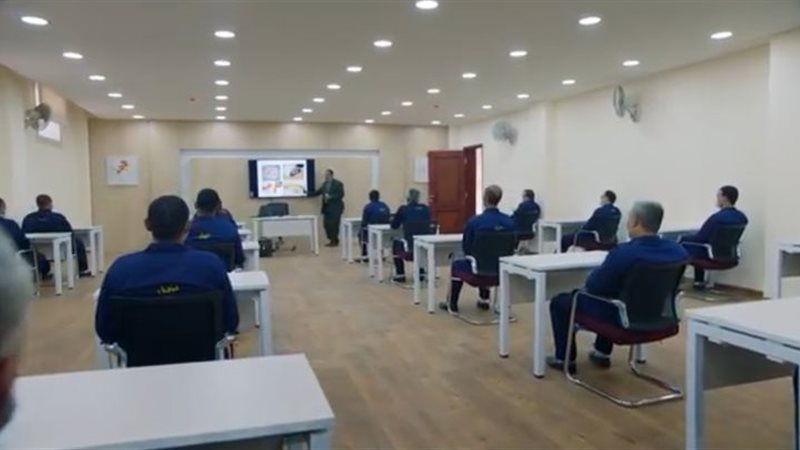 محو الأمية لنزلاء