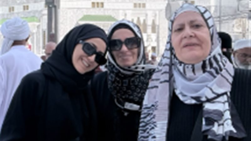 هند عبد الحليم وعائلتها