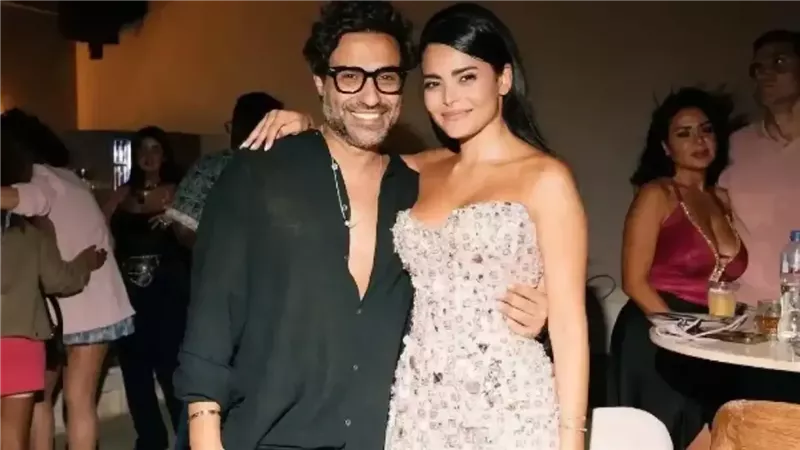 أسماء جلال وأحمد