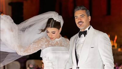 هايدي موسى تنشر صورًا من حفل زفافها: شكرا لكل حد شاركنا فرحتنا 