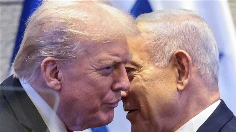 ترامب ونتنياهو داخل