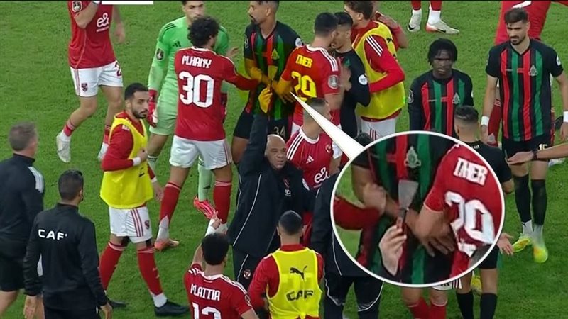 أحداث مباراة الأهلي