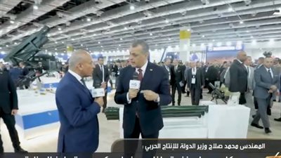  المهندس محمد صلاح: مصر تمتلك الآن الصلب المدرع ويتم استخدامه في كل المجالات 