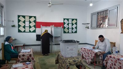 توافد الناخبين في ثاني أيام جولة الإعادة بلجنة فاطمة الزهراء بالإسكندرية