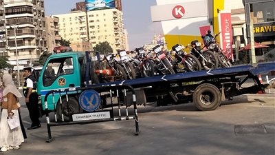 ضبط 154 مخالفة في حملات لمرور الغربية لإعادة الانضباط للشارع