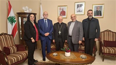 البطريرك ساكو يلتقي الأمين العام لمجلس كنائس الشرق الأوسط