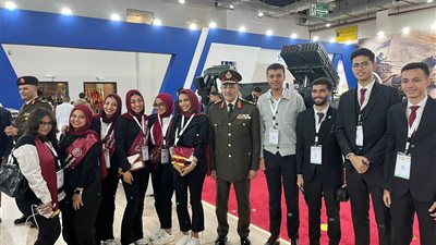 المعرض الدولي للصناعات الدفاعية EDEX 2025 يستضيف طلاب بنى سويف الأهلية