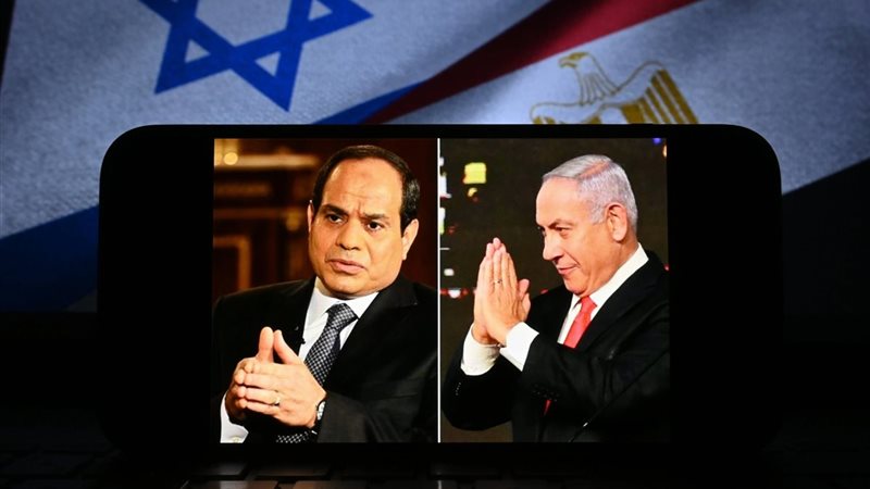 الرئيس السيسي ونتنياهو