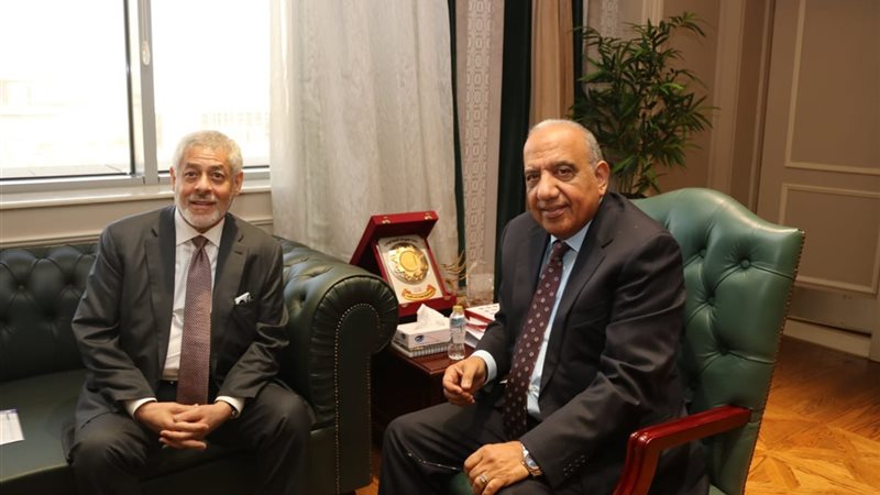 وزير الكهرباء يبحث