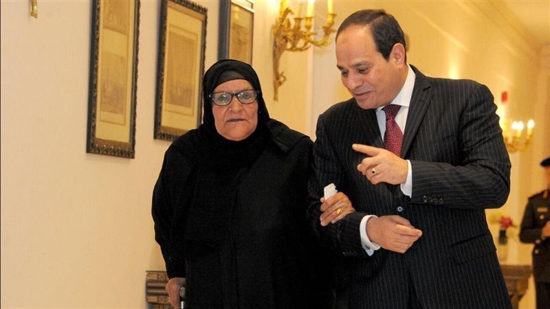 الحاجة سبيلة مع الرئيس