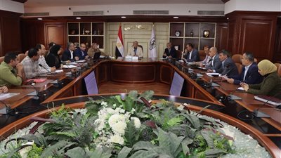 بحث سبل آلية وضع القيمة التقديرية لطرح منظومة جمع ونقل القمامة ببنى سويف