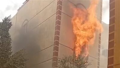 الحماية المدنية تتمكن من السيطرة على حريق شقة بالمنوفية