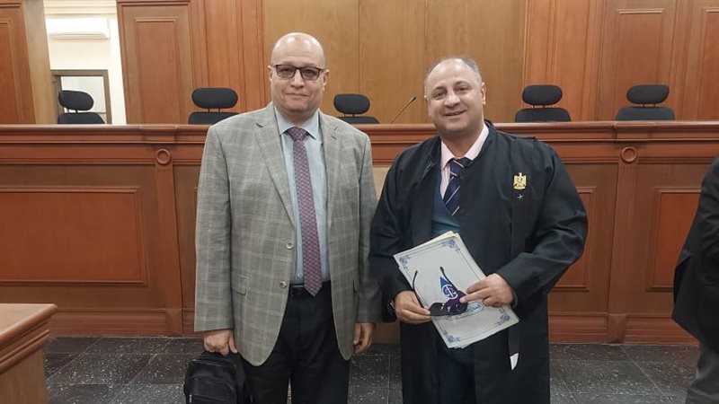 شريف الجعار مع المستشار