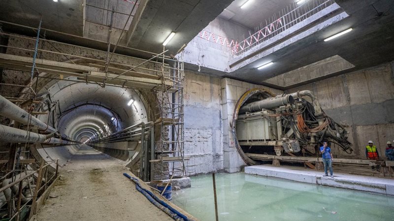 جانب من أعمال تنفيذ