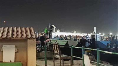  مصرع طفل في حادث اصطدام معدية برصيف المرسي ببورفؤاد