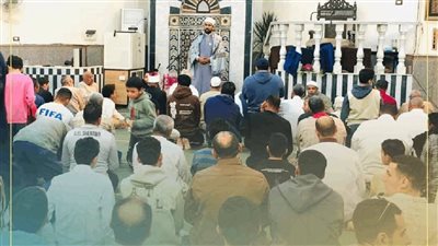 عقد اللقاء التثقيفي للأطفال بحضور قيادات أوقاف السويس في مسجد نبي الله داود