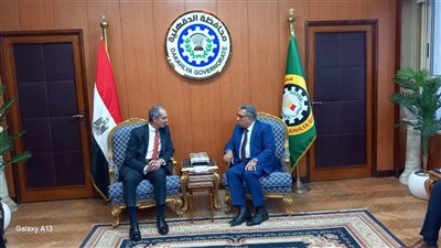 محافظ الدقهلية يستقبل وزير الاتصالات لدفع التحول الرقمي بالمحافظة