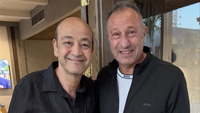 عمرو أديب والكابتن