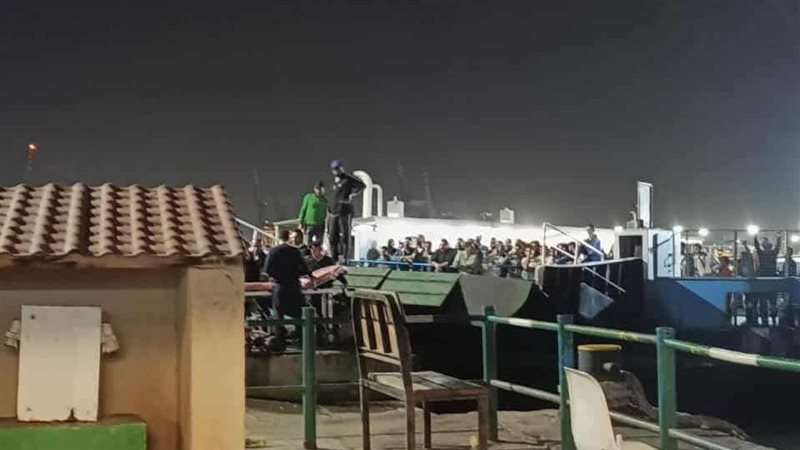 حادث اصطدام معدية