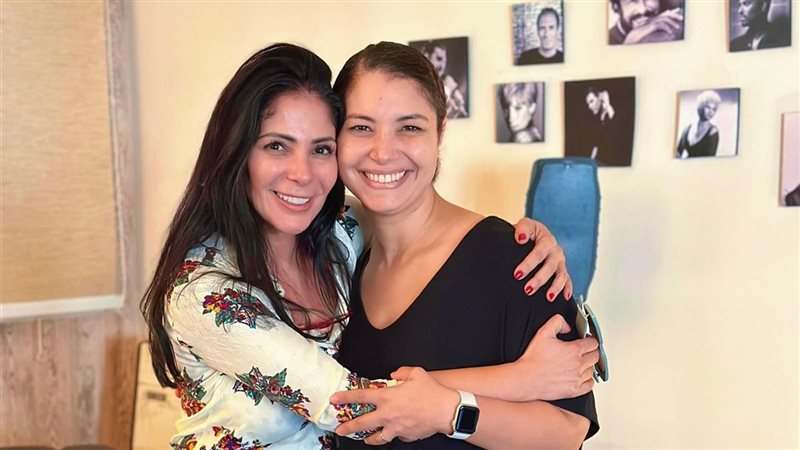 نسمة محجوب ومنى زكي