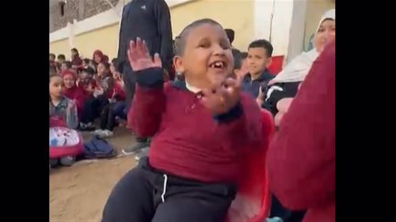 الطفل خلال الاحتفالية