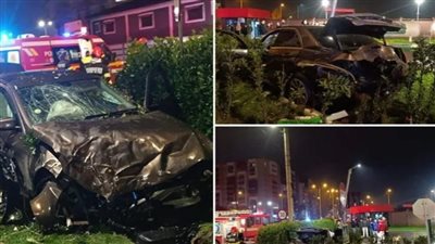 رعب على الطريق.. سيارة طارت عشرات الأمتار فوق سيارات أخرى في رومانيا