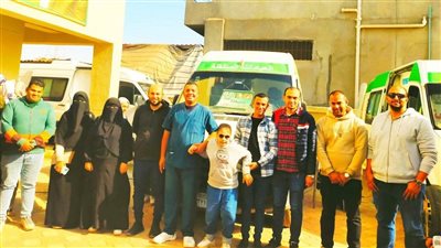 مبادرة «حياة كريمة».. قافلة سلمنت ببلبيس تخدم أكثر من ٢٢٠٠ مريض