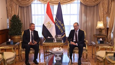  وزير الاتصالات ورئيس الأعلى للإعلام ويبحثان آفاق التعاون المشترك