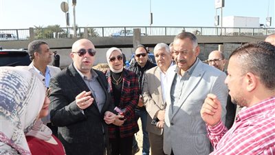 محافظ بنى سويف يوجه بتسريع وتيرة العمل بمشروع المرسي السياحى الشرقى