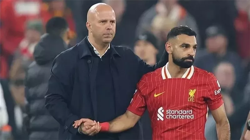 محمد صلاح ومدرب ليفربول