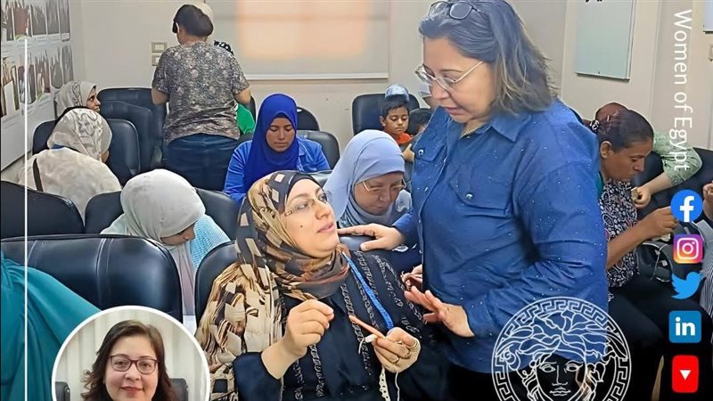 فيرساتشي بأيادي مصرية 