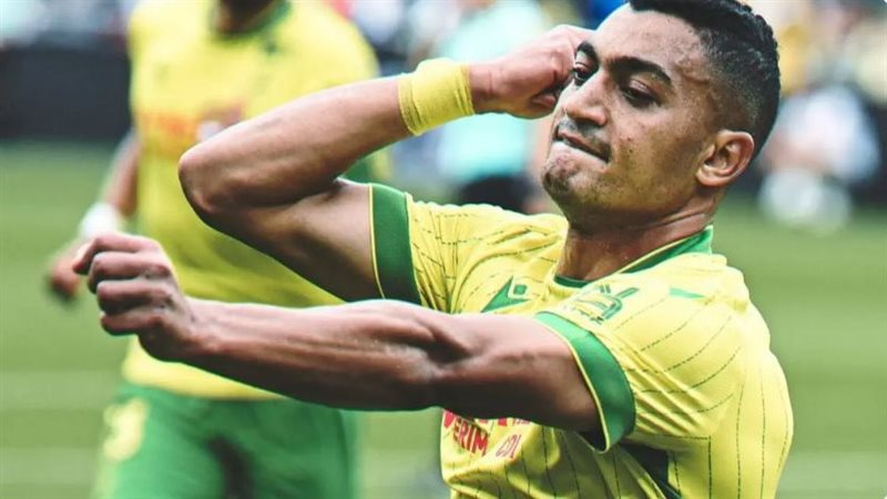 مصطفى محمد مهاجم منتخب مصر ونانت الفرنسي