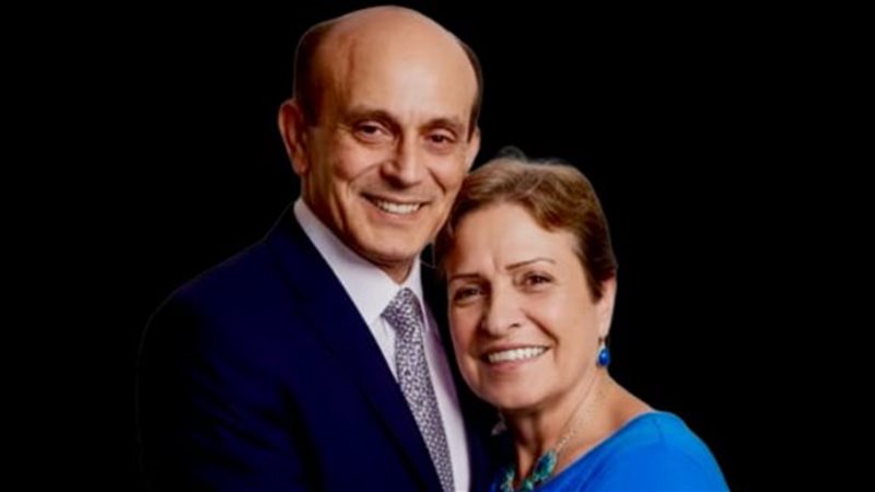 محمد صبحي وزوجته الراحلة