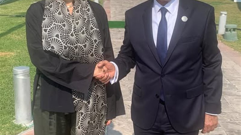 وزير الخارجية ومبعوثة الاتحاد الأوروبي للقرن الأفريقي