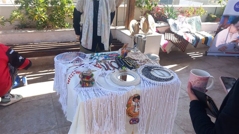 جانب من المعروضات