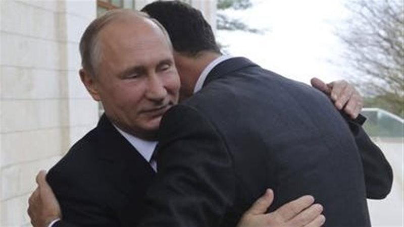 بوتين وبشار الأسد